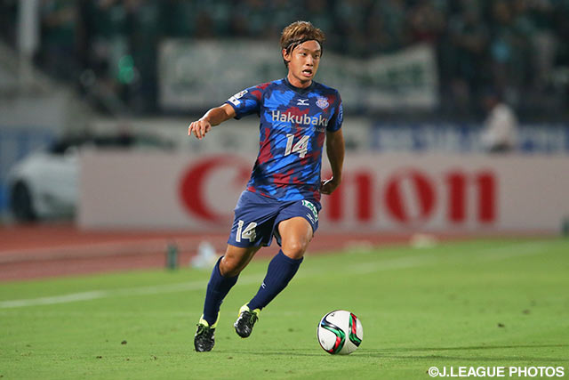 【明治安田Ｊ１ ２ｎｄ 第4節 甲府vs松本】1点を追う51分にピッチに送り込まれた堀米　勇輝（甲府）（4/5）