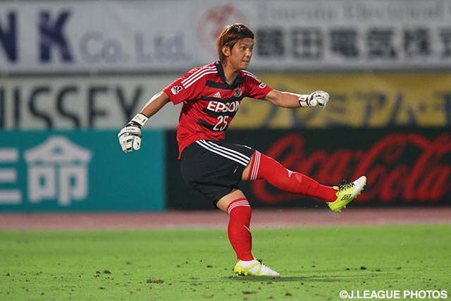 【明治安田Ｊ１ ２ｎｄ 第4節 甲府vs松本】突然の交代出場ながら、ゴールを守り抜いた白井　裕人（松本）（3/5）