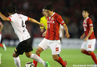 【明治安田Ｊ１ ２ｎｄ 第4節 名古屋vs浦和】同点ゴールの起点となった永井　謙佑（名古屋）（5/7）