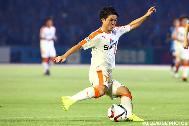 【明治安田Ｊ１ ２ｎｄ 第4節 川崎Ｆvs清水】CKから逆転ゴールをアシストした大前　元紀（清水）（8/13）