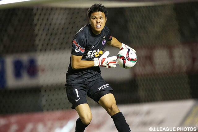 【明治安田Ｊ１ ２ｎｄ 第4節 広島vs横浜FM】最後までゴールを死守した林　卓人（広島）（14/16）