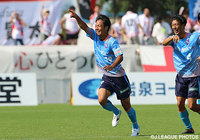 【明治安田Ｊ３ 第22節 盛岡vsYS横浜】友澤　貴気の加入後初得点で先制したYS横浜（1/2）