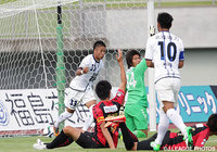 【明治安田Ｊ３ 第22節 福島vs富山】特別指定選手として加入したが萱沼　優聖（富山）が先制ゴール（2/3）