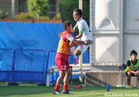 【明治安田Ｊ３ 第22節 秋田vs鳥取】89分に決勝ゴールを決めた安藤　由翔（鳥取）（2/2）