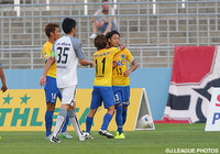 【明治安田Ｊ２ 第26節 栃木vs岡山】PKを冷静に沈めた河本　明人（栃木）（2/4）