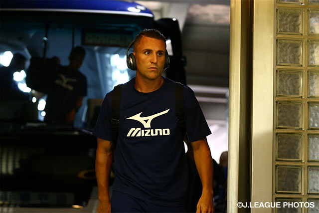 【明治安田Ｊ１ ２ｎｄ 第5節 浦和vs甲府】スタジアム入りするバレー（甲府）（5/16）