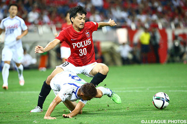 【明治安田Ｊ１ ２ｎｄ 第5節 浦和vs甲府】日本代表で背番号10を付けることになった興梠　慎三（浦和）（11/16）