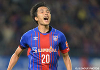 【明治安田Ｊ１ ２ｎｄ 第5節 FC東京vs仙台】34分にはこの日2点目のゴールを決めた前田　遼一（FC東京）（4/6）