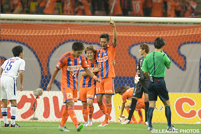  【明治安田Ｊ１ ２ｎｄ 第5節 新潟vsＧ大阪】2試合連続ゴールを決めた指宿　洋史（新潟）（5/6）