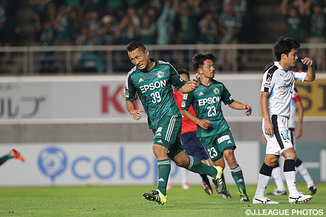 【明治安田Ｊ１ ２ｎｄ 第5節 松本vs川崎Ｆ】阿部　吉朗のボレーシュートで1点を返した松本（6/6）