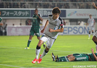  【明治安田Ｊ１ ２ｎｄ 第5節 松本vs川崎Ｆ】FKから追加点を決めた谷口　彰悟（川崎Ｆ）（3/6）