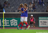 【明治安田Ｊ１ ２ｎｄ 第5節 横浜FMvs清水】3試合ぶりのゴールとなる先制点を決めた齋藤　学（横浜FM）（2/6）