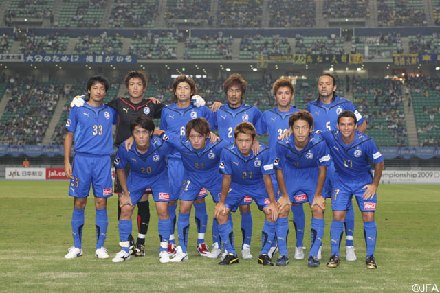 【スルガ銀行チャンピオンシップ2009 大分vsインテルナシオナル】2008年のＪリーグヤマザキナビスコカップ覇者の大分トリニータ（1/9）