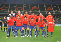 【スルガ銀行チャンピオンシップ2011 磐田vsインデペンディエンテ】2010年のコパ・スダメリカーナを制したアルゼンチンの古豪インデペンディエンテ。（2/9）