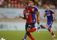 【スルガ銀行チャンピオンシップ2012 鹿島vsウニベルシダ･デ･チリ】果敢にゴールに迫ったジュニーニョだったが決勝点は奪えず（5/9）