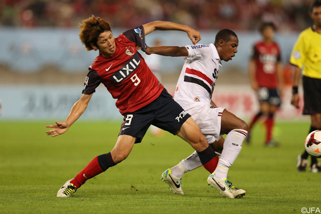 【スルガ銀行チャンピオンシップ2013 鹿島vsサンパウロFC】ハットトリックを決めて鹿島を優勝に導いた大迫（7/9）