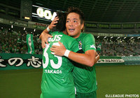 【明治安田Ｊ２ 第27節 東京Ｖvs讃岐】2試合連続得点となる先制点を決めた高木　大輔（東京Ｖ）（2/4）