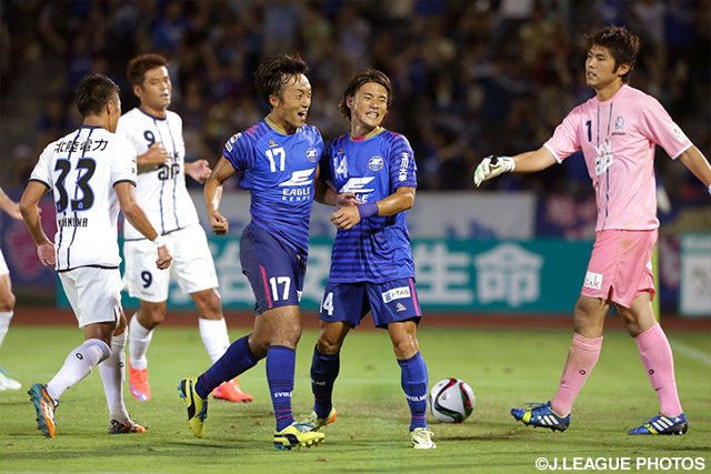 【明治安田Ｊ３ 第24節 町田vs富山】試合終了間際に劇的な決勝ゴールを決めた鈴木　崇文（町田）（2/3）