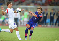 【EAFF東アジアカップ2015 日本vs韓国】代表デビューとなった倉田（Ｇ大阪）(2/10)