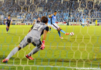 【明治安田Ｊ２ 第28節 磐田vs京都】ハットトリックで獅子奮迅の活躍を見せたジェイ（磐田）（1/3）