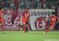 【明治安田Ｊ２ 第28節 岐阜vs熊本】鮮やかな直接FKで決勝ゴールを決めた清武　功暉（熊本）（1/3）