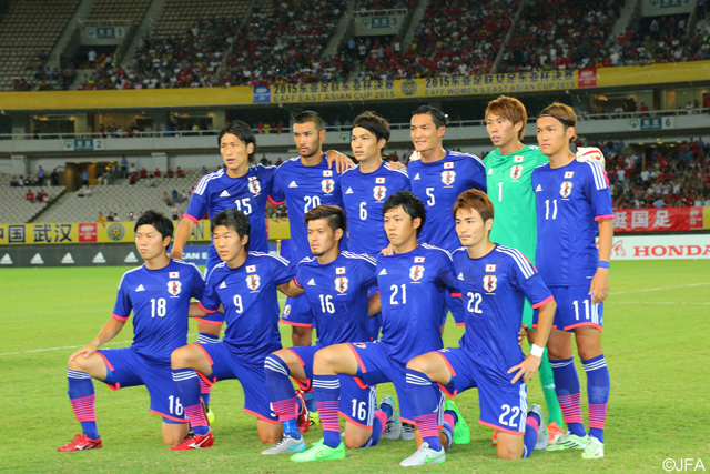 【EAFF東アジアカップ2015 日本vs中国】開催国である中国との最終戦に臨む日本のスターティングイレブン(1/10)