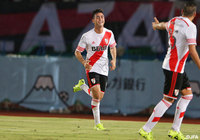 【スルガ銀行チャンピオンシップ2015 Ｇ大阪vsリバープレート】強烈な一撃でリードを広げたゴンサロ　マルティネス（リバープレート）（8/10）