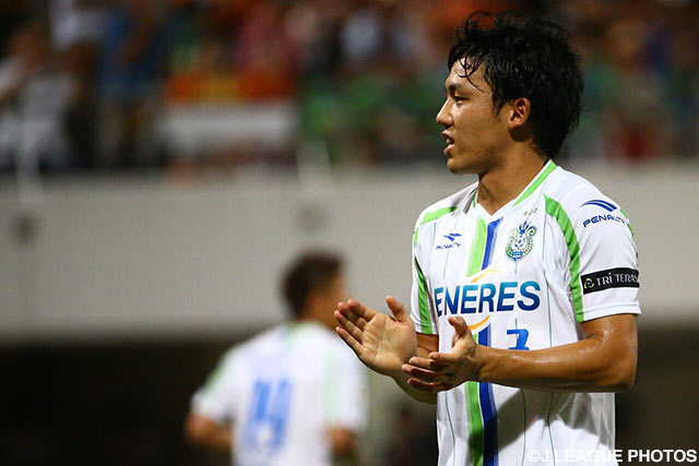 【明治安田Ｊ１ ２ｎｄ 第6節 清水vs湘南】EAFF東アジアカップから帰国後、即スタメンを飾った遠藤　航（湘南）（9/15）