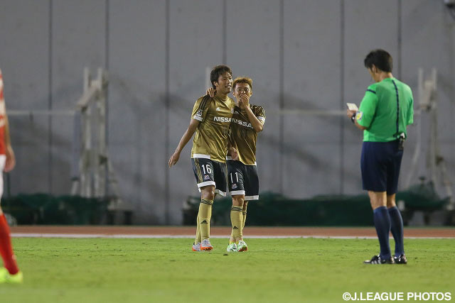 【明治安田Ｊ１ ２ｎｄ 第6節 名古屋vs横浜FM】２ｎｄステージ初勝利を引き寄せる3点目を決めた伊藤　翔（横浜FM #16）（6/6）