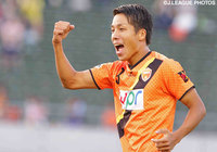 【明治安田Ｊ３ 第26節 山口vs琉球】今季2度目のハットトリックを達成した岸田　和人（山口）（2/3）