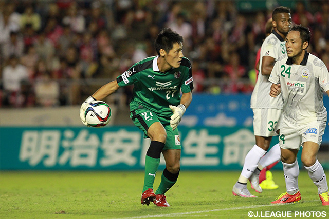 【明治安田Ｊ２ 第29節 Ｃ大阪vs岐阜】完封で３試合ぶりの勝利に貢献した丹野　研太（Ｃ大阪）（4/4）