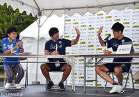 【明治安田Ｊ３ 第26節 町田vs藤枝】ラジオ番組の公開収録が行われ、鈴木　孝司（町田）ら選手も出演した（1/3）