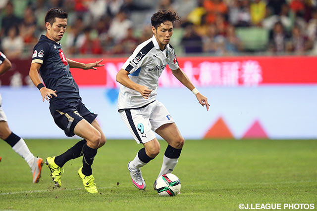 【明治安田Ｊ１ ２ｎｄ 第7節 神戸vs川崎Ｆ】杉本　健勇（川崎Ｆ）は決定機を迎えるも得点ならず（4/6）