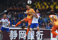 【明治安田Ｊ１ ２ｎｄ 第7節 清水vs新潟】加入後2試合連続フル出場の角田　誠（清水）（5/6）