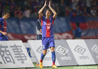 【明治安田Ｊ１ ２ｎｄ 第7節 FC東京vsＧ大阪】58分に決勝ヘディングを決めたネイサン バーンズ（FC東京）（4/6）