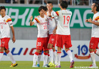 【明治安田Ｊ１ ２ｎｄ 第7節 松本vs名古屋】今季リーグ戦初得点が貴重な決勝点となった矢田　旭（名古屋）（2/6）