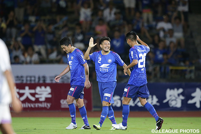 【明治安田Ｊ３ 第26節 町田vs藤枝】88分に試合を決める4点目のゴールを決めた星野　悟（町田）（3/3）