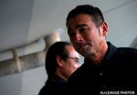 【明治安田Ｊ１ ２ｎｄ 第8節 Ｇ大阪vs清水】試合会場へと向かうＧ大阪の長谷川　健太監督（4/13）