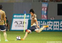 【明治安田Ｊ１ ２ｎｄ 第8節 鳥栖vs横浜FM】決勝点をアシストした中村　俊輔（横浜FM）（4/5）