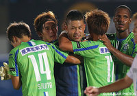 【明治安田Ｊ１ ２ｎｄ 第8節 湘南vs川崎Ｆ】終盤のビッグセーブで勝利に貢献した秋元　陽太（湘南）（4/5）