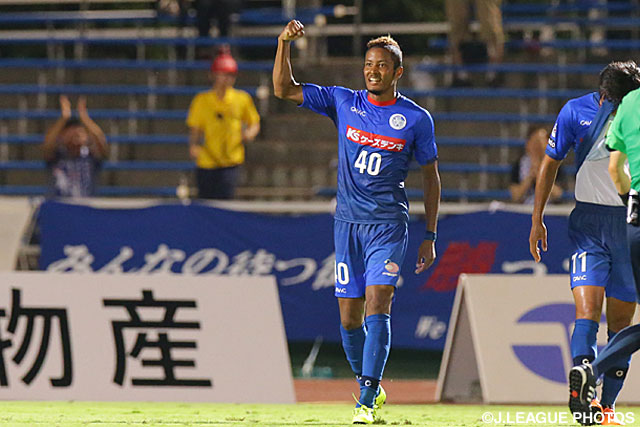 【明治安田Ｊ２ 第30節 北九州vs水戸】鈴木　武蔵の加入後初ゴールで逆転した水戸（4/5）