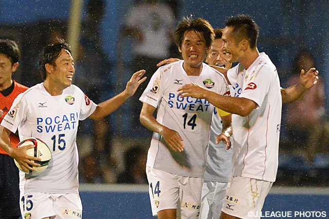 【明治安田Ｊ２ 第30節 磐田vs徳島】キャプテン濱田　武のゴールで試合を振り出しに戻した徳島（2/4）