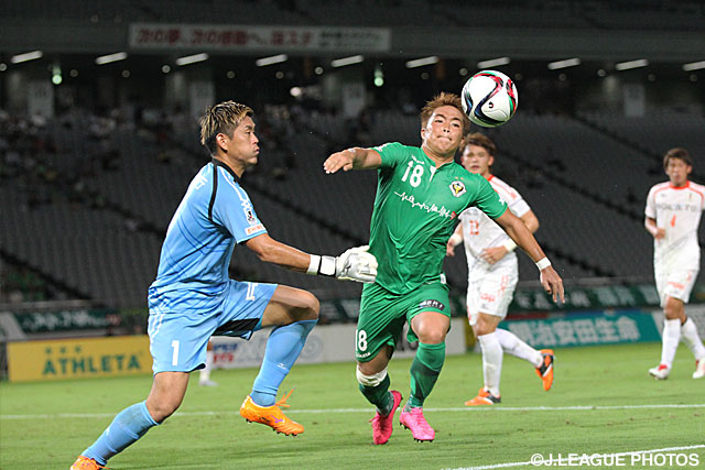 【明治安田Ｊ２ 第30節 東京Ｖvs愛媛】好調な高木　大輔（東京Ｖ）もこの日は惜しくもノーゴール（4/5）