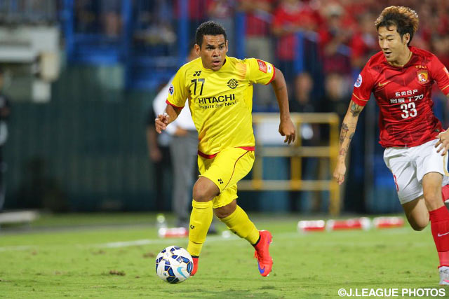 【ＡＣＬ２０１５ 準々決勝 第1戦 柏vs広州恒大】交代出場でチャンスを演出したエデルソン（柏）（12/15）