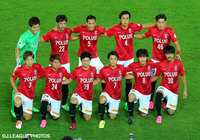 【明治安田Ｊ１ ２ｎｄ 第9節 横浜FMvs浦和】浦和の先発メンバーによる記念撮影（7/22）