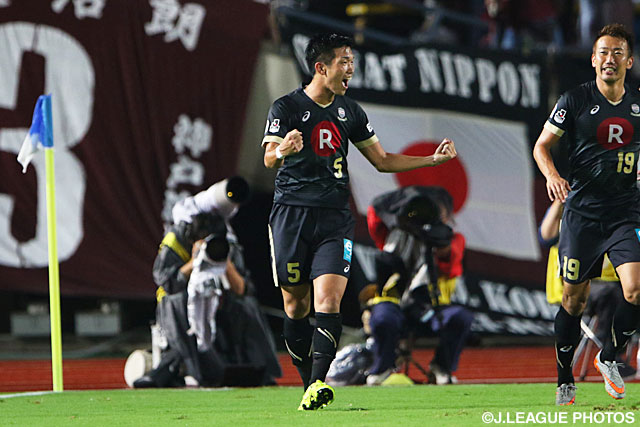 【明治安田Ｊ１ ２ｎｄ 第9節 神戸vs鳥栖】CKから今季初ゴールを決めた岩波　拓也（神戸）（5/7）