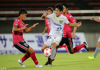 【天皇杯 1回戦 金沢vs今治】攻め込む高橋　康平（今治）