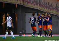 先制点を挙げた山崎　亮平（新潟）【ＹＮＣ 準々決勝 第1戦 新潟vs浦和】（6/12）