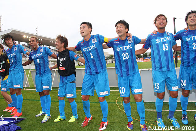 首位の山口を破り、13試合ぶりの勝利を挙げた秋田【明治安田Ｊ３ 第27節 秋田vs山口】（3/3）