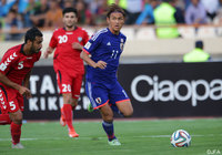 途中出場の宇佐美（Ｇ大阪）は本田のゴールをアシスト【ロシアW杯 アジア2次予選 日本vsアフガニスタン】（9/11）